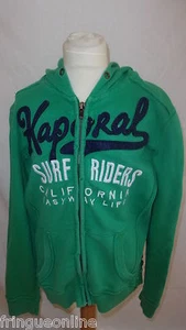 Sweat Kaporal 5 Vert Taille 12 ans à - 53% - Imagen 1 de 4