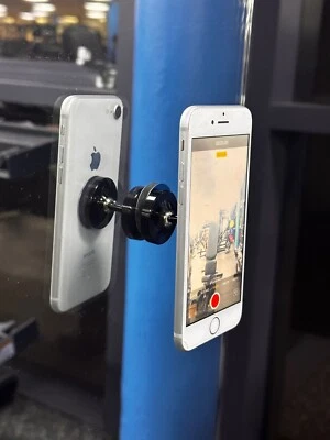 Phone Mount For Gym. Phone Holder. Universal For Magnetic Phone Holder Stand - Image 1 of 4