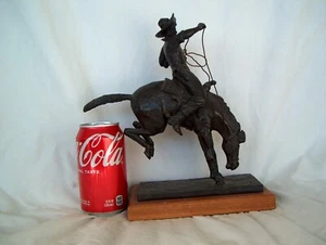 VTG MILLAR WESTERN METAL FIGURINE 1980 167/200 - Picture 1 of 13