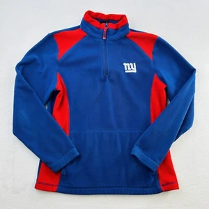 New York Giants Sweater Womens Medium Blue Football Sweatshirt NFL Logo Ladies - Picture 1 of 19
