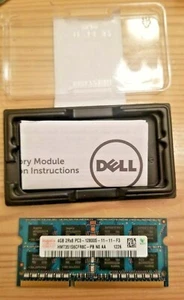 Hynix 4GB 2Rx8 PC3-12800S-11-12-F3 DDR3 1600MHz Notebook RAM HMT351S6CFR8C-PB AA - Picture 1 of 3