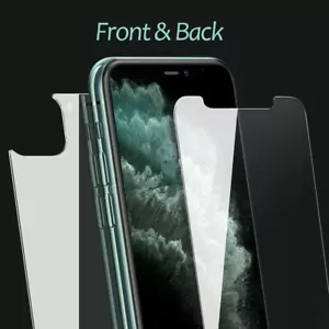 Premium Screen Protector Tempered Glass For iPhone 16 15 14 13 12 11 Xs XR 7 SE - Picture 1 of 12