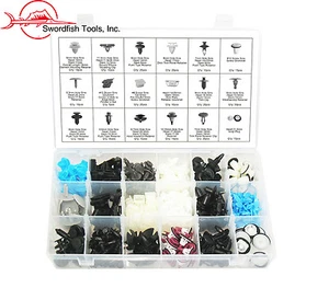 Swordfish 60300 - Surtido de clip de sujeción de retenedor de carrocería automática de 310 piezas para Nissan - Imagen 1 de 2