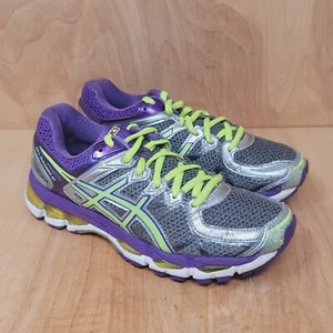 ASICS Womens Sneakers Sz 7 M Gel-Kayano 21 Running Shoes Purple T4H7N - Picture 1 of 14