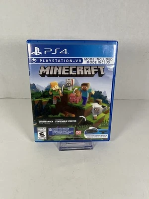 Minecraft VR (Sony PlayStation 4) PS4 - TESTED - Image 1 of 4