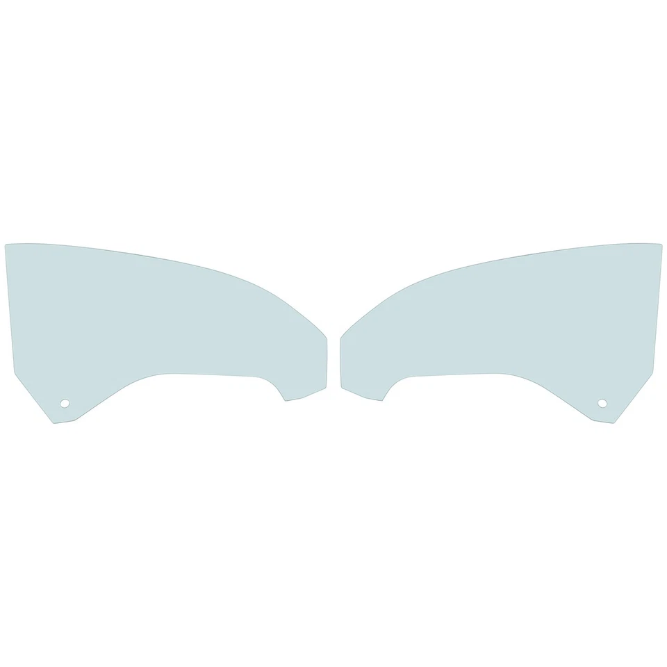 Set of 2 Door Glasses Front Driver & Passenger Side for Chevy Left Right Pair Foto 1 de 4