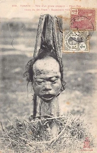 Vietnam - YÊN THÊ - Head of a decapitated pirate, Phuc-Yen, nephew of Hoàng Hoa - Picture 1 of 2