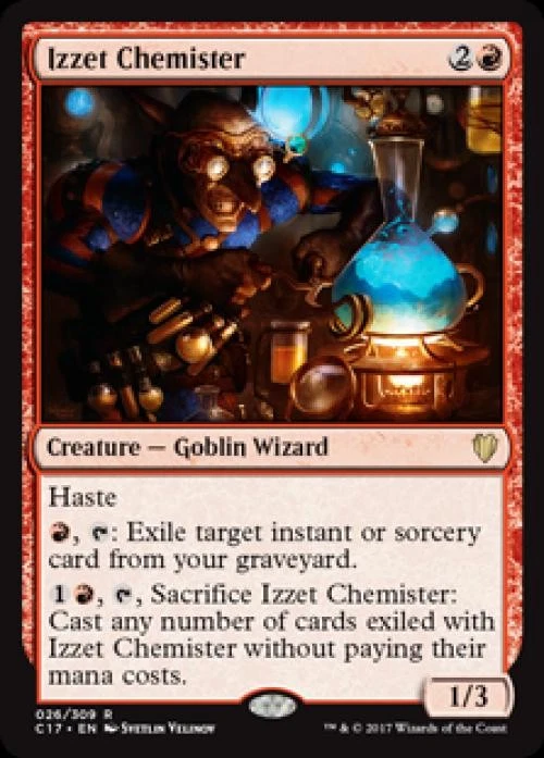 Izzet Chemister - Light Play MTG Commander 2017 - Image 1 of 1