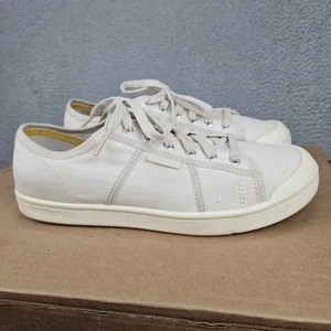 Tenis informales de lona KEEN para hombre al aire libre Eldon Harvest blancas talla 10,5 con cordones - Imagen 1 de 7