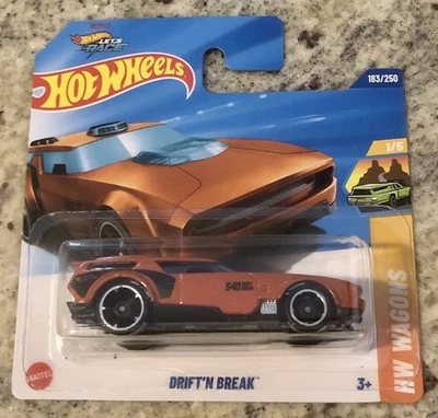 Hot Wheels DRIFT’N BREAK ARANCIONE LET’S RACE NETFLIX 2025 1:64 - Immagine 1 di 2