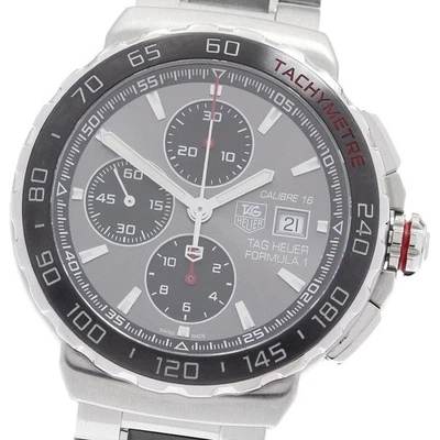 TAG HEUER Carrera 16 Cronógrafo Reloj Hombre SS/Gris Cerámica Automático NUEVO Desde Foto 1 de 4