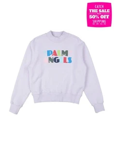 RRP€290 PALM ANGELS Kids Sweatshirt Size 10Y Logo Front Made in Portugal - Picture 1 of 4