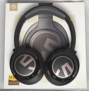 SoundPEATS Space Headphones Bluetooth 5.3 Hybrid ANC Wireless / Black - Picture 1 of 3