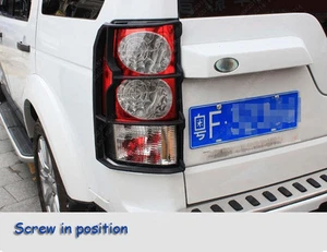 For Land Rover Discovery 4 LR4 10-16 Rear Tail Light Cover Protector Frame Trim - Imagen 1 de 6