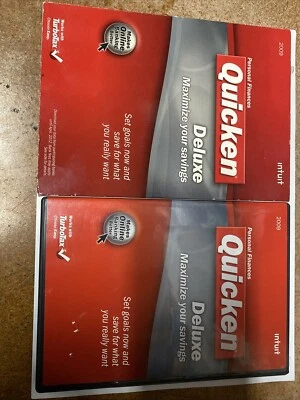 Intuit Quicken Deluxe 2009 For Windows XP/Vista NOT for Win 10/11 - Image 1 of 4