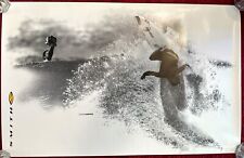 Vintage Smith Surfing 33" x 21" Poster of Conan Hayes, co-founder of RVCA