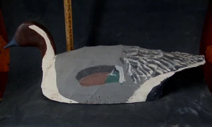 PINTAIL CANVAS DUCK DECOY OBX CAROLINA KITTY HAWK LURE - Bild 1 von 4