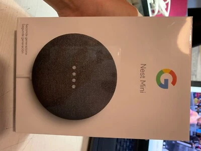 Altavoz inteligente -  Google Nest Mini, 2ª generación, Negro - Imagen 1 de 3