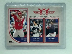 Mike Trout 2018 Topps Big League Baseball - #318 LL - Los Angeles Angels - Picture 1 of 2