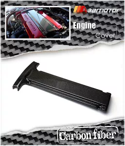 Carbon Engine Bay Room Spark Plug Cover fit for Mitsubishi Evolution EVO 7 8 9 - Picture 1 of 4