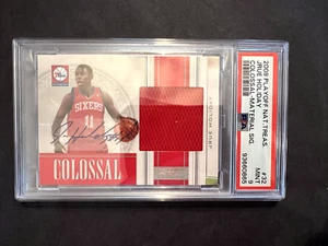2009-10 Playoff National Treasures Jrue Holiday Rookie Auto Patch /49 RPA PSA 9 - Picture 1 of 7