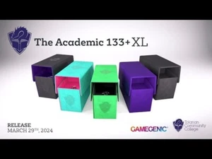 Gamegenic The Academic 133+ XL Convertible Deck Case - NEW **CHOOSE YOUR COLOR** - Picture 1 of 16
