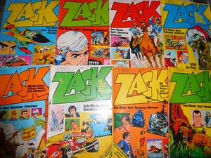 12 ZACK ALTE COMIC HEFTE 1972-73 - Bild 1 von 3