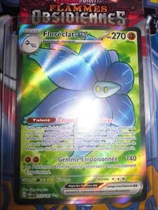 POKEMON FLORECLAT EX 213/197 HOLOFOIL FRANCAIS FLAMMES OBSIDIENNES FA ISR SR - Imagen 1 de 2