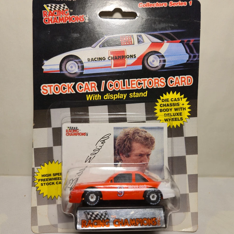 1989 Racing чемпионов 1:64 редкая серии 1 плоский низ Билл Эллиот #9 (читать) - Изображение 1 из 1