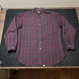 Pendleton Wool Jacket Vintage Flannel Shirt Plaid Button USA 1970s Board Trail - Picture 1 of 10