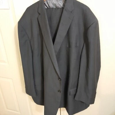 Классическое исполнение голубовато-серый костюм 62r очень большой с 58r брюки дополнительный 100 кроватки. - Изображение 1 из 4