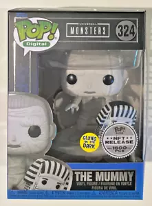 Funko Pop Digital Universal Monsters GITD The Mummy #324 LE 1600 in protezione - Foto 1 di 7