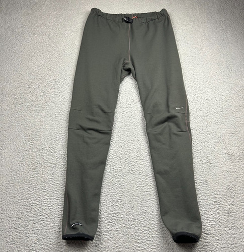 Pantaloni Nike ACG vintage donna grigio medio jogger Polartec con cintura MADE IN USA