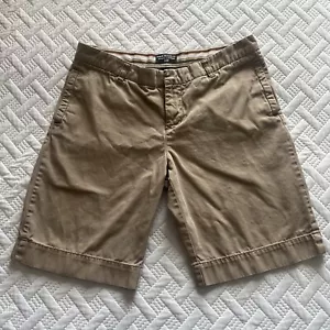 Polo Jeans Co. Ralph Lauren Women’s Khaki Bermuda Shorts Size 10 - Picture 1 of 5