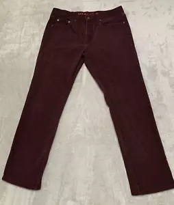 Jeans Urban Pipeline uomo bordeaux gamba dritta max flex slim da lavoro denim 34X30 - Foto 1 di 10