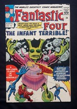 FANTASTIC FOUR ISSUE #24 NICE FN/VFN COPY - 1963