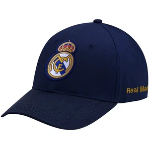 Gorra de fútbol Real Madrid 2024 con licencia oficial - versión azul marino - Imagen 1 de 4