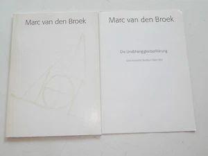 Marc van den Broek Skulpturen + Unabhängigkeitserklärung + Einladung + Signatur - Picture 1 of 10