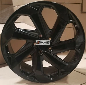 20 Wheels LX Sport Style Gloss Black Rims Fit Honda Accord Civic Sedan Coupe - Picture 1 of 6