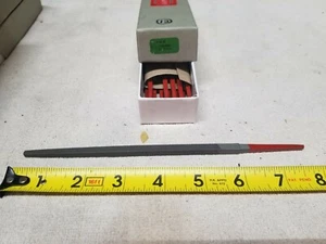 SIMONDS 73428000 6" SQUARE BASTARD FILES - BOX OF 12 - NEW - MADE IN USA - Picture 1 of 2