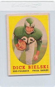 1958 Topps #111 Dick Bielski Eagles EX *DA-A7150