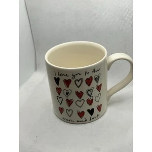 Royal Stafford Keramiktasse "I Love You To The Moon And Back" 12 Oz - Bild 1 von 7