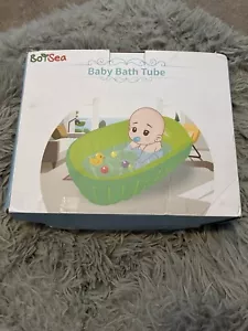 boiSEA Baby Tube Aufblasbare Badewanne Schwimmschlauch Grün Neu - Bild 1 von 4
