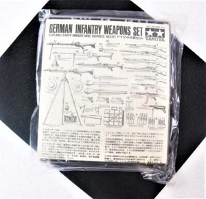 Tamiya 1/35 Scale German Army Infantry Weapons Set Military Model Kit MM-211 - Picture 1 of 4