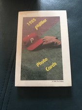 1985 Philadelphia PHILLIES Photo Cards Sealed Set TASTYKAKE Mike SCHMIDT DAULTON