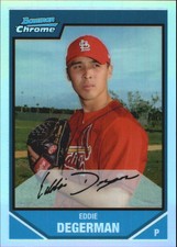 2007 (CARDINALS) Bowman Chrome Prospects Refractors #BC197 Eddie Degerman /500