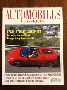 AUTOMOBILES CLASSIQUES 108 septembre 2000 - Rolls-Royce Corniche, Jaguar SS90 - Picture 1 of 1