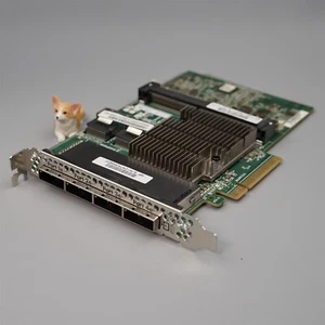 643379-001 HP Smart Array P822 Quad-Port 6Gb/s PCIe x8 FWBC SAS Controller 0GB - Afbeelding 1 van 3