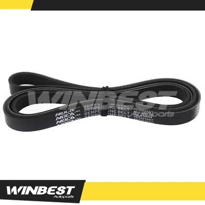 Accesorio Drive EPDM Serpentine Belt para 91-96 Mazda Navajo B4000 4,0 L sin aire acondicionado  Foto 1 de 4