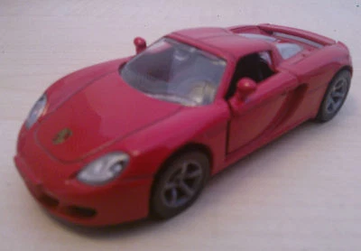 Siku 1001 Porsche Carrera GT Rosso Eccellente Serie Usato - Immagine 1 di 3